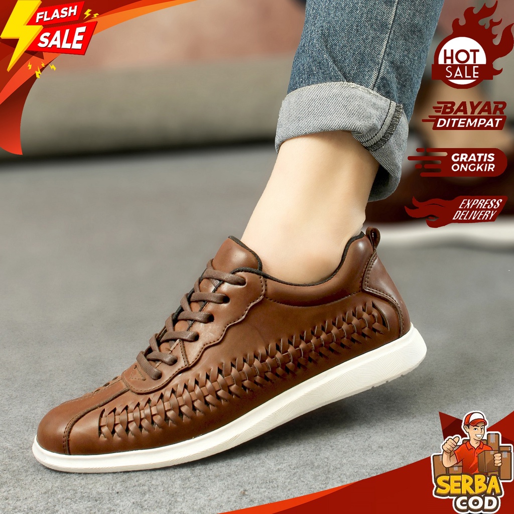 EXTREME_CORPS - Sepatu Sporty Casual Kulit Import Asli - Air Jordans Asli Sniker Kets - Sepatu Sneak