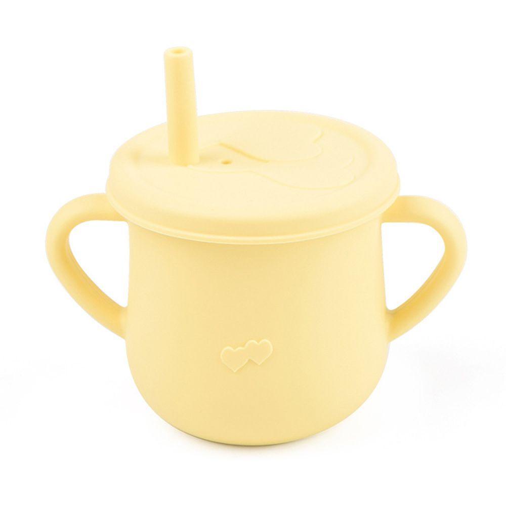 Top Botol Minum Bayi Anti Tumpah Bahan BPA Free Dengan Sedotan
