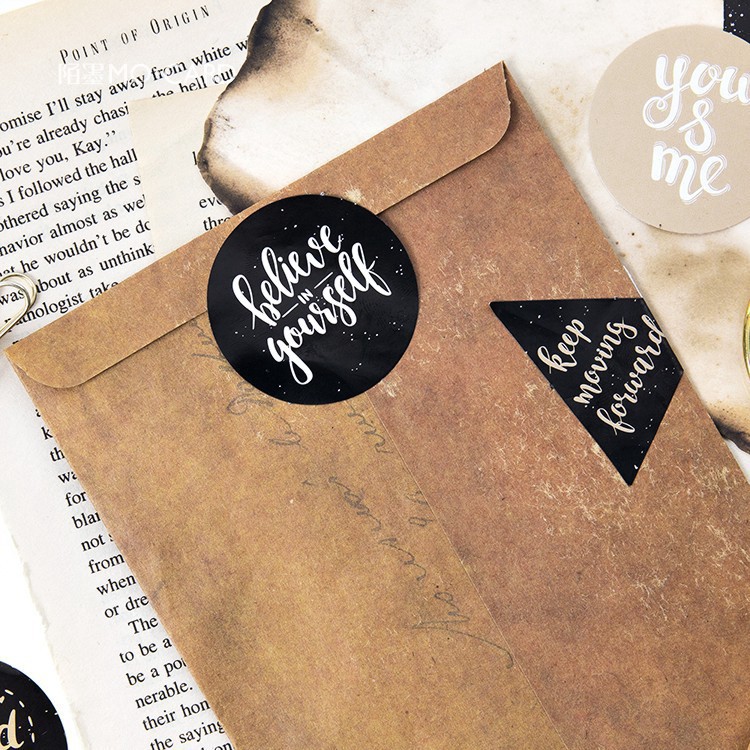 

45Pcs Quote Stiker Desain Motivational Quote Diary untuk Scrapbook Bullet Journal