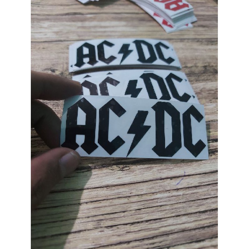 STICKER ACDC CUTTING