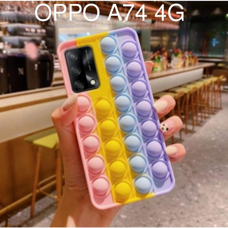 Case POP IT OPPO A74 4g SoftCase POP IT 3D Polos