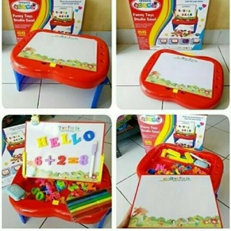 

2 in 1 Magnetic Learning Case Drawing Board Second Classroom