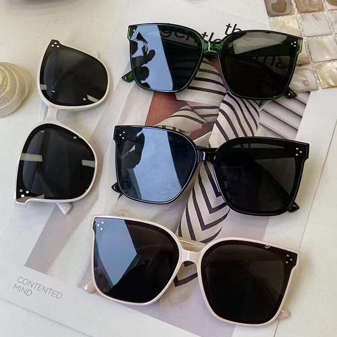 ❄ TMALL ❄ R297 Kacamata Wanita Pria Optik Anti Sunglass Dengan Fashion Sunglasses Eyewear KUV Frame-4