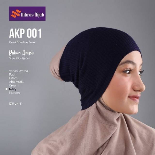 INNER HIJAB CIPUT RAJUT  AKP 01 || NIBRAS