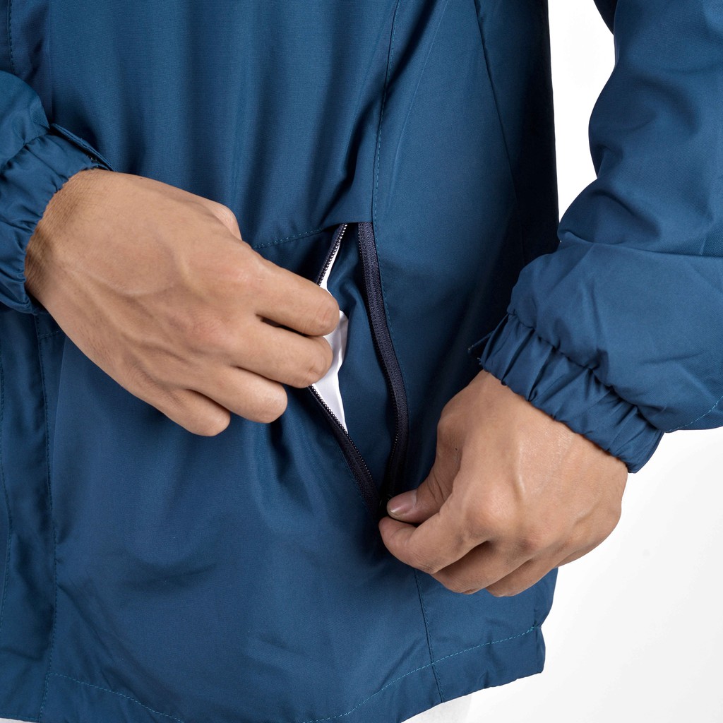 Freestyle Jaket Gunung Pria Waterproof Anti Air Taslan Jaket Outdoor Hiking Windproof-4