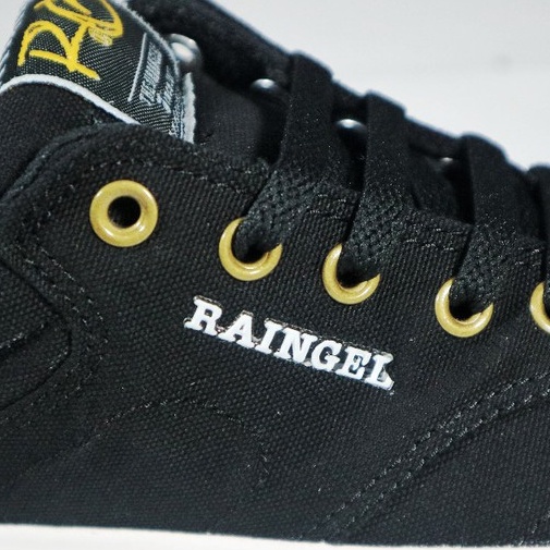 RAINGEL Sepatu Lokal - Chile/Black White-5