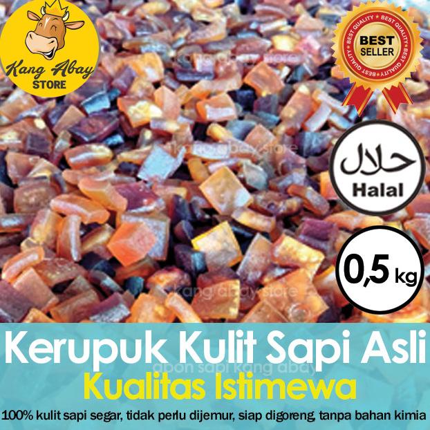 

Kerupuk Kulit Sapi Asli Mentah 0,5 Kg