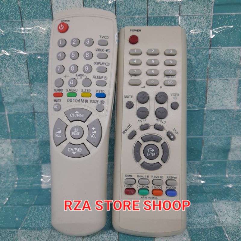 REMOTE REMOT TV SAMSUNG TABUNG PUTIH SEPERTI ORIGINAL