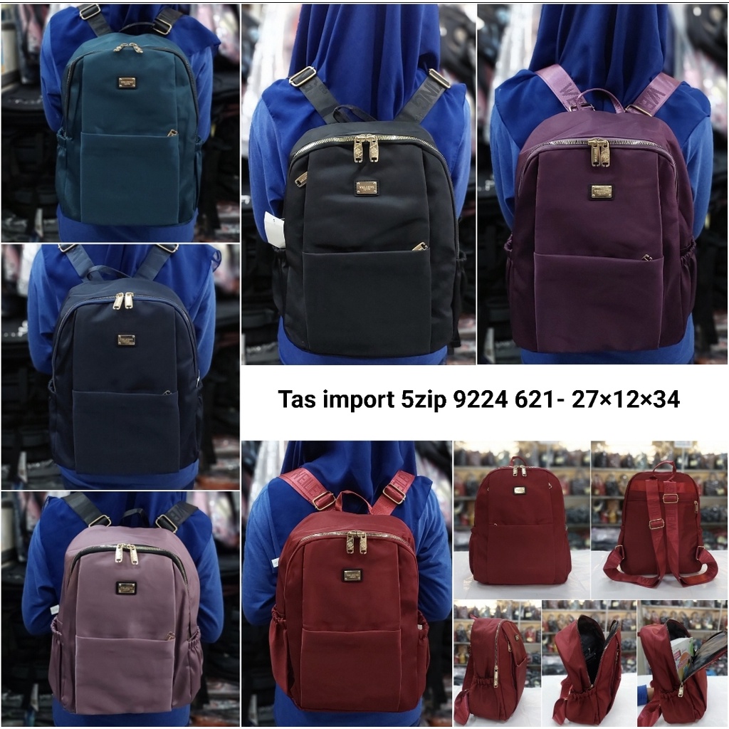 Tas import fashion wanita ransel parasut super high quality yg berkualitas
