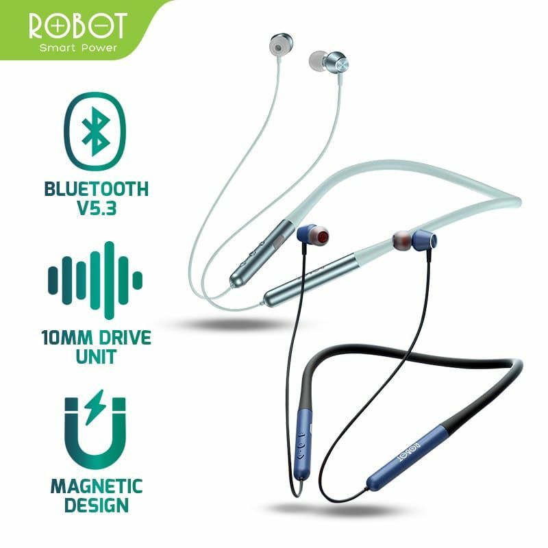 ROBOT N20 BLUETOOTH NECKBAND EARPHONE