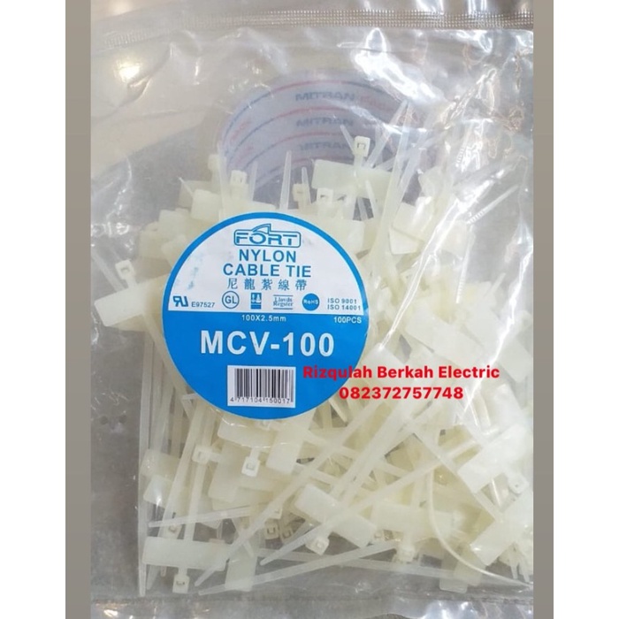 

READY Kabel ties label 10cm isi 100bh/kabel tie label/kabel tis label BERKUALITAS