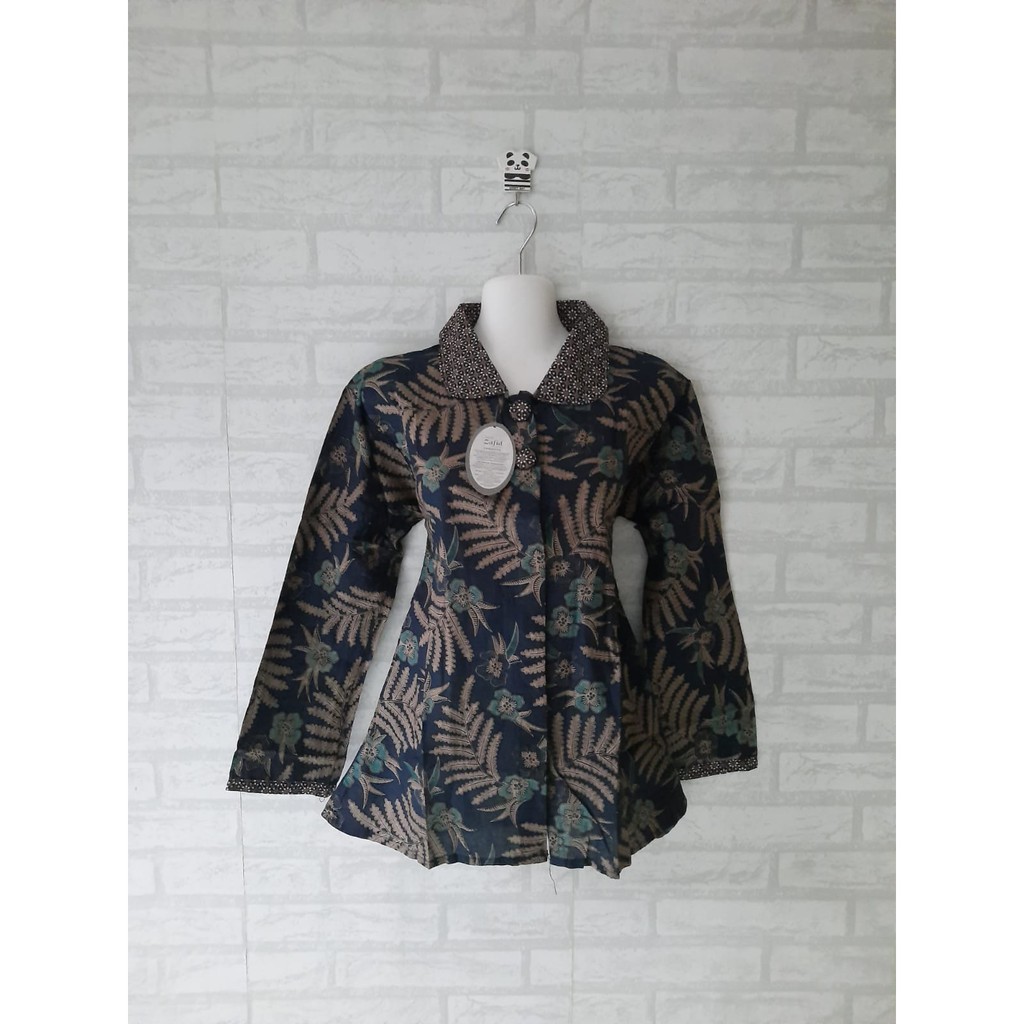 Blouse dan kemeja batik kerja seragam kerja batik lengan panjang