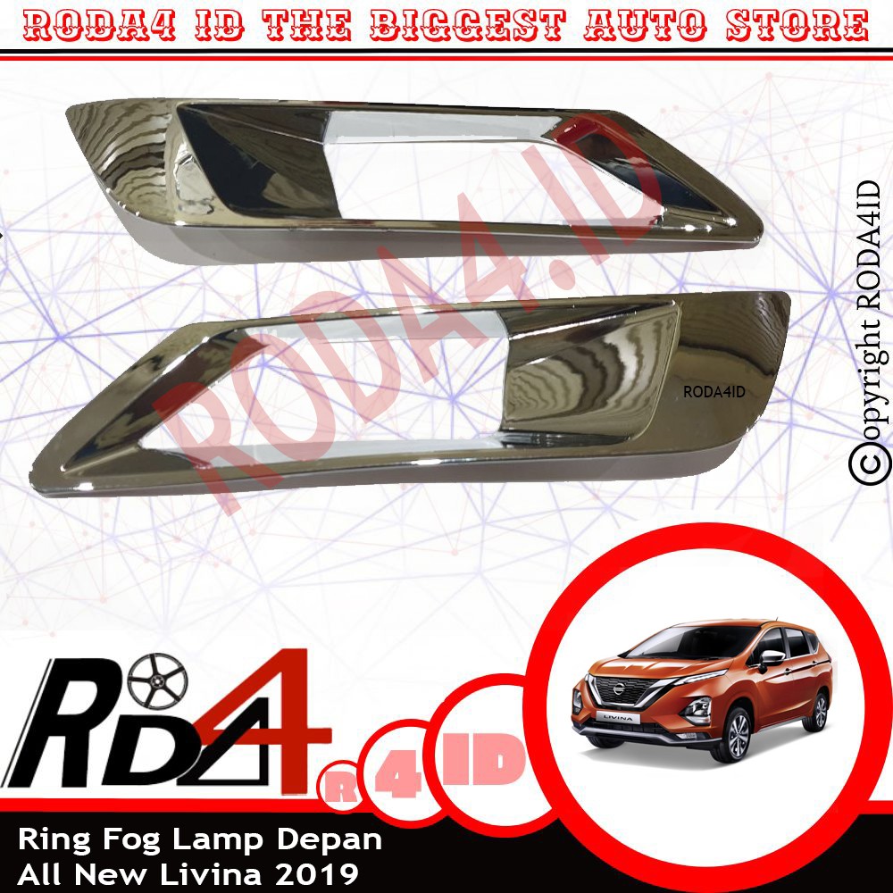 Garnish / Ring Fog Lamp Depan All New Livina 2019