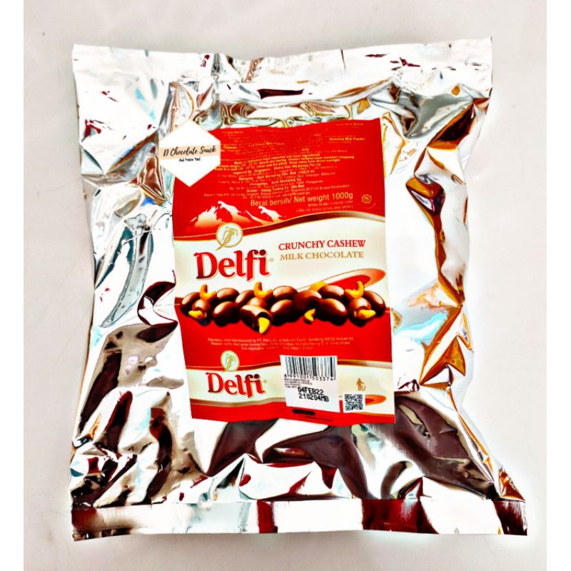 

Coklat Delfi Golden Almond/ Crunchy Cashew kemasan 1 kg