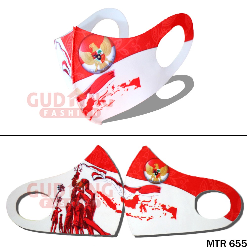 Masker Scuba Garuda Merah Putih Indonesia - MTR 655