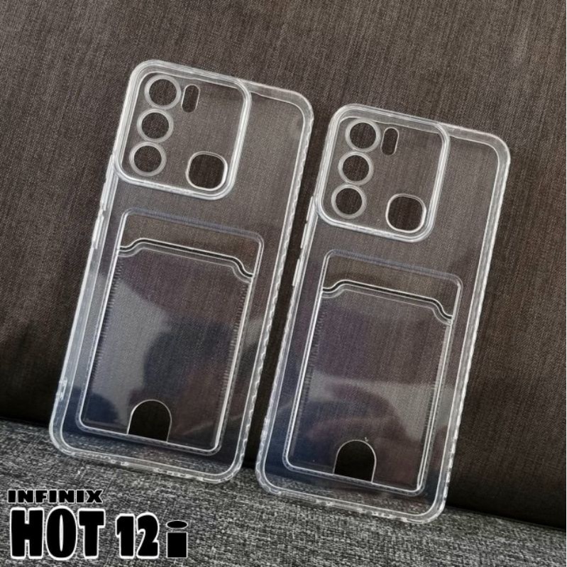 Case Bening Slot Card Infinix Hot12i, Infinix Note12