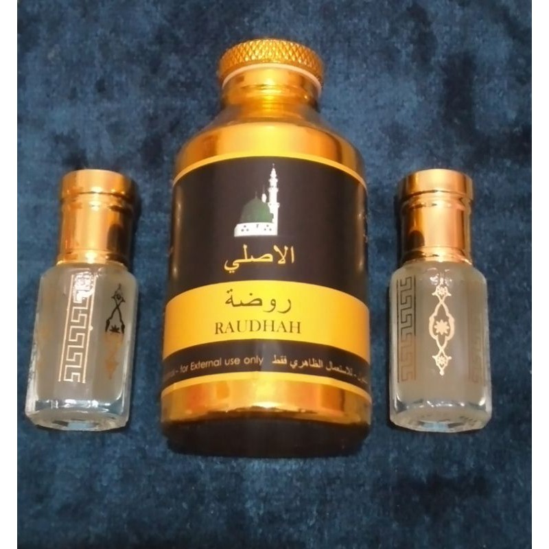Parfume Raudhah Rawdah Al-Asli size 100gram