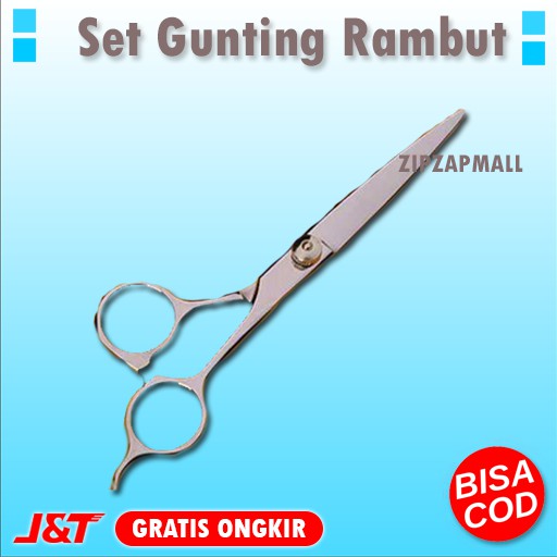 Gunting Rambut Profesional Gunting Cukur Stainless Steel Gunting Rambut Salon Barbershop Murah Ori
