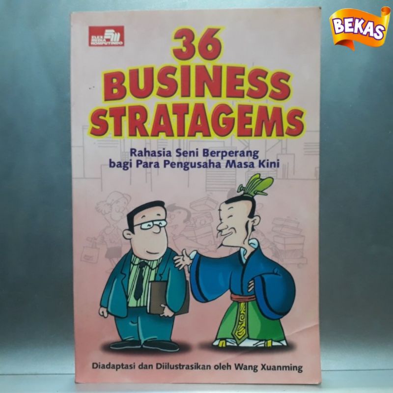 Buku 36 BUSINESS STRATAGEMS - RAHASIA SENI BERPERANG