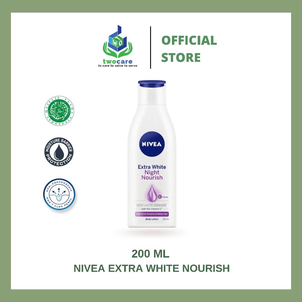 NIVEA Extra White Night Nourish Body Lotion 200 ml