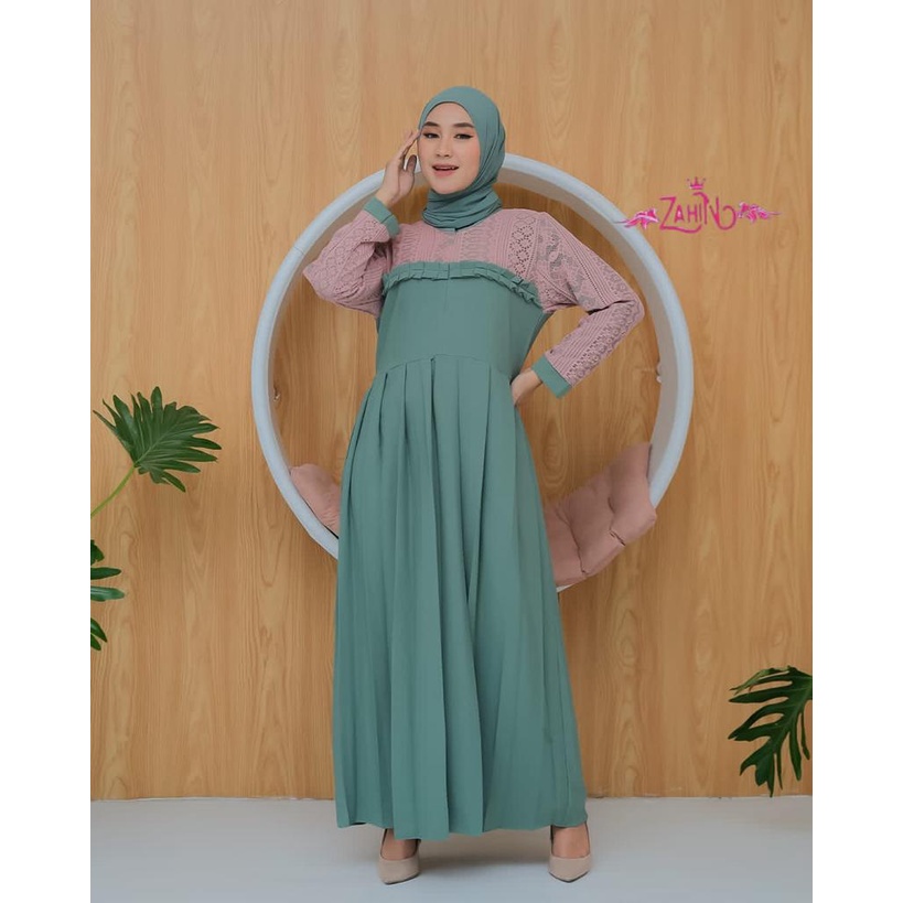 GAMIS SHAYRA MALIKA ZAHIN terbaru modis modern fashion style hits itycrepe baju kerja modis muslim