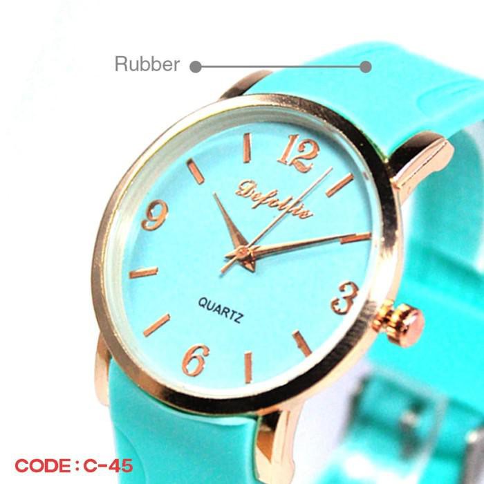 NEW Jam Tangan Wanita Fashionable Tredy Analog Generic C-45