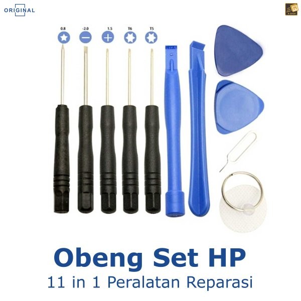 Obeng Set HP Smartphone 11 in 1 Peralatan Reparasi