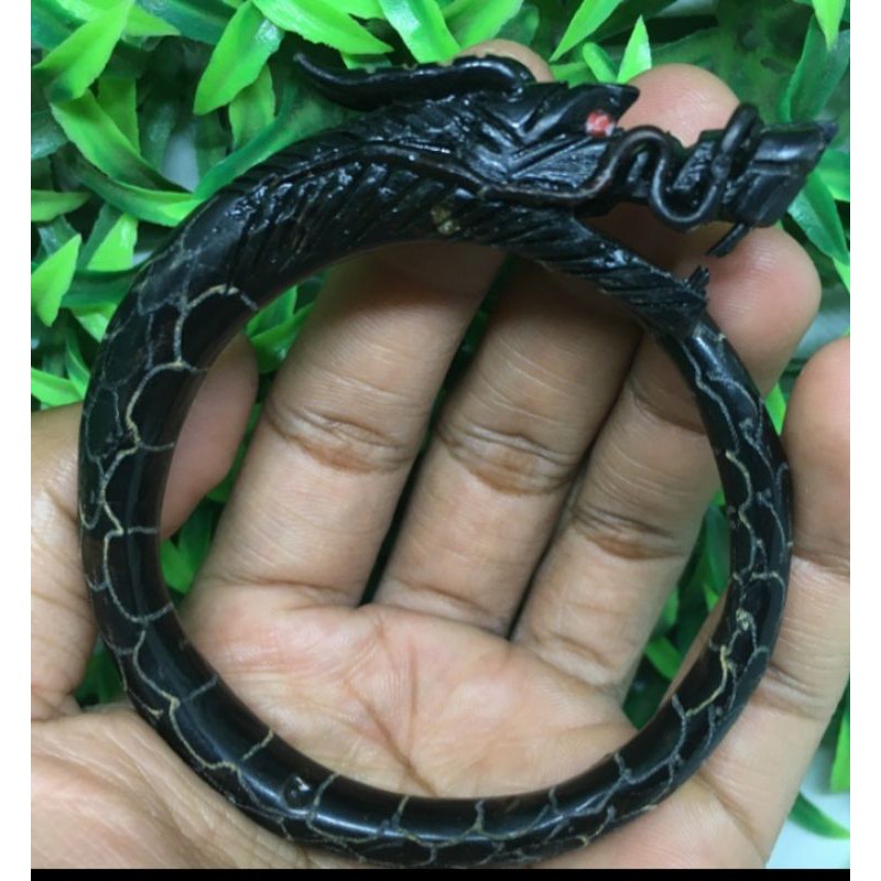 gelang akar bahar motif naga