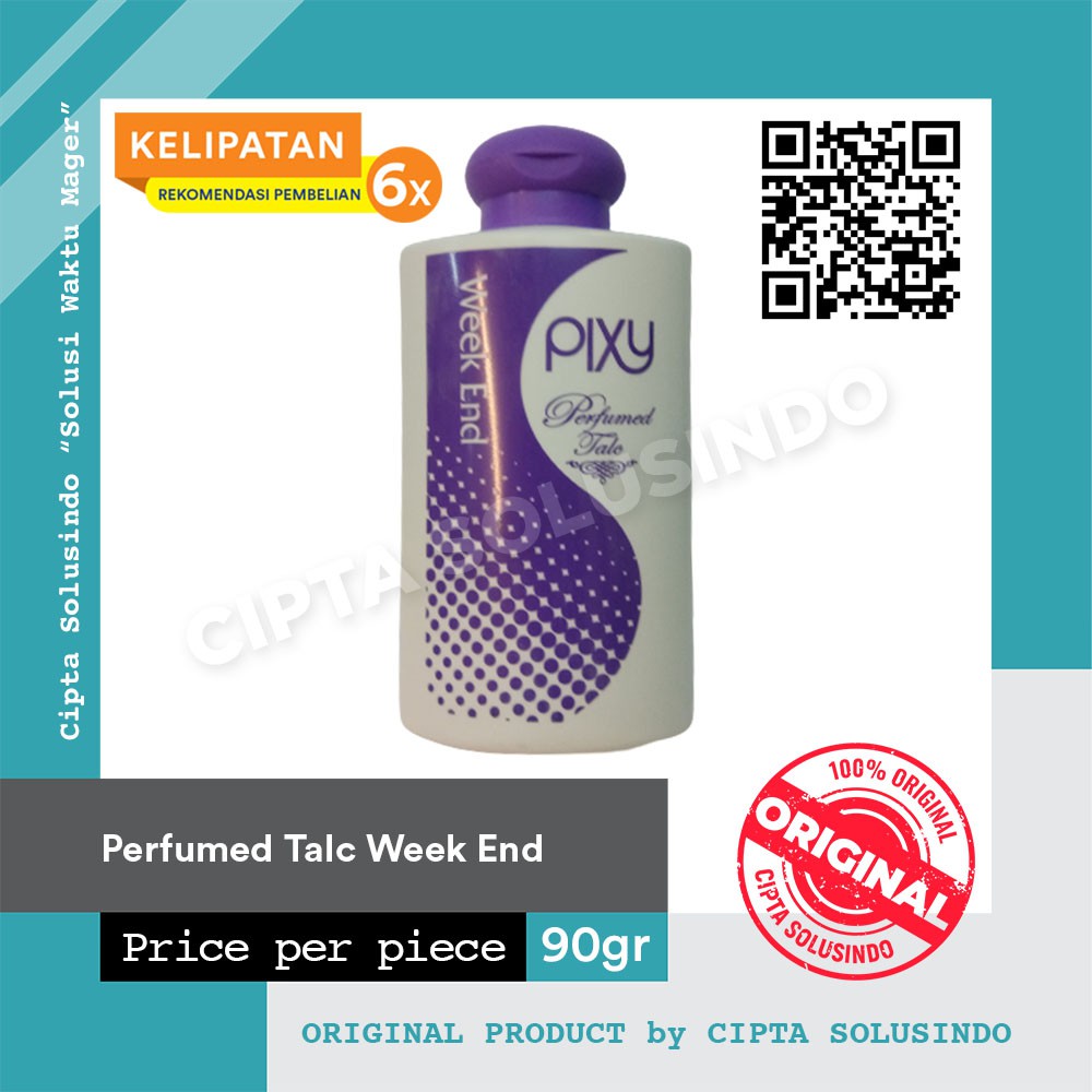 Talc - Pixy - Perfumed Talc Week End 90g
