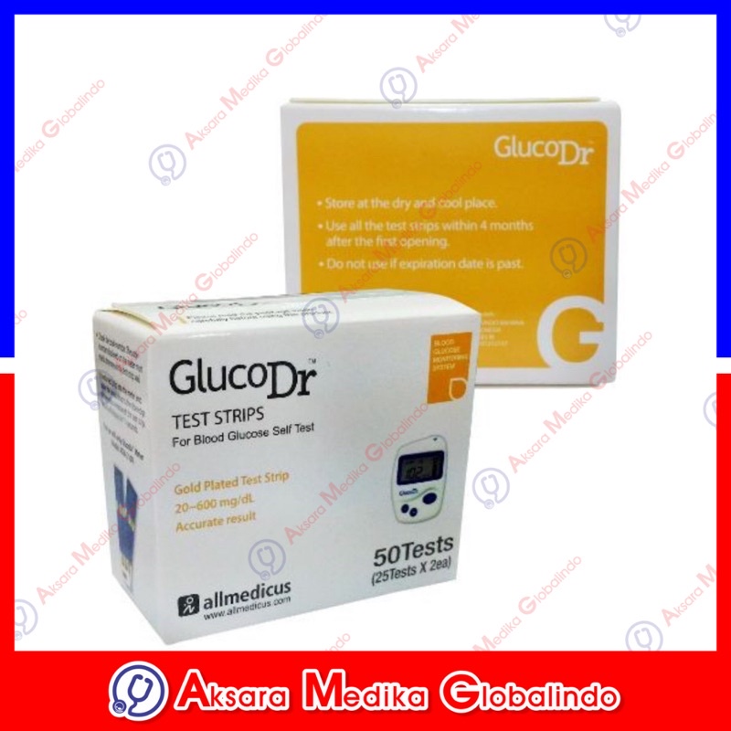 GLUCO DR STRIP BIO SENSOR 50'S #AKSAMED