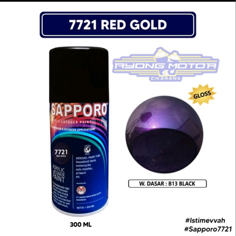 Sapporo Bunglon 7721 Red Gold