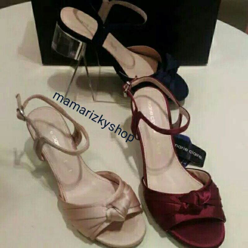 Marie Claire Sale Sandal  Wanita  Hak kaca  Shopee  Indonesia