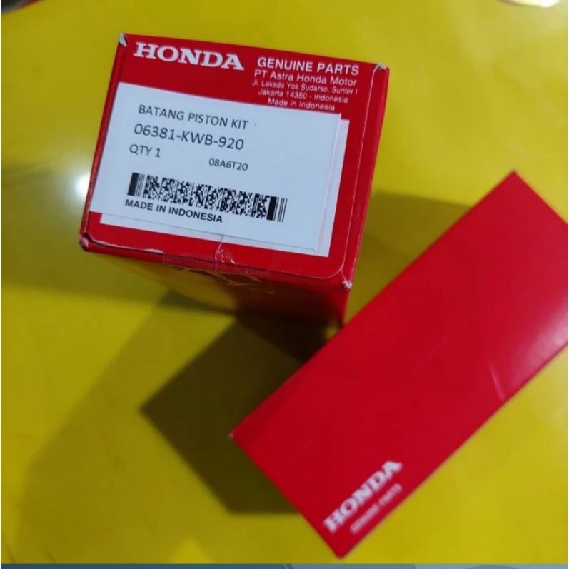 Jual STANG SEHER BATANG PISTON KIT HONDA BLADE REVO ABSOLUTE REVO PNP
