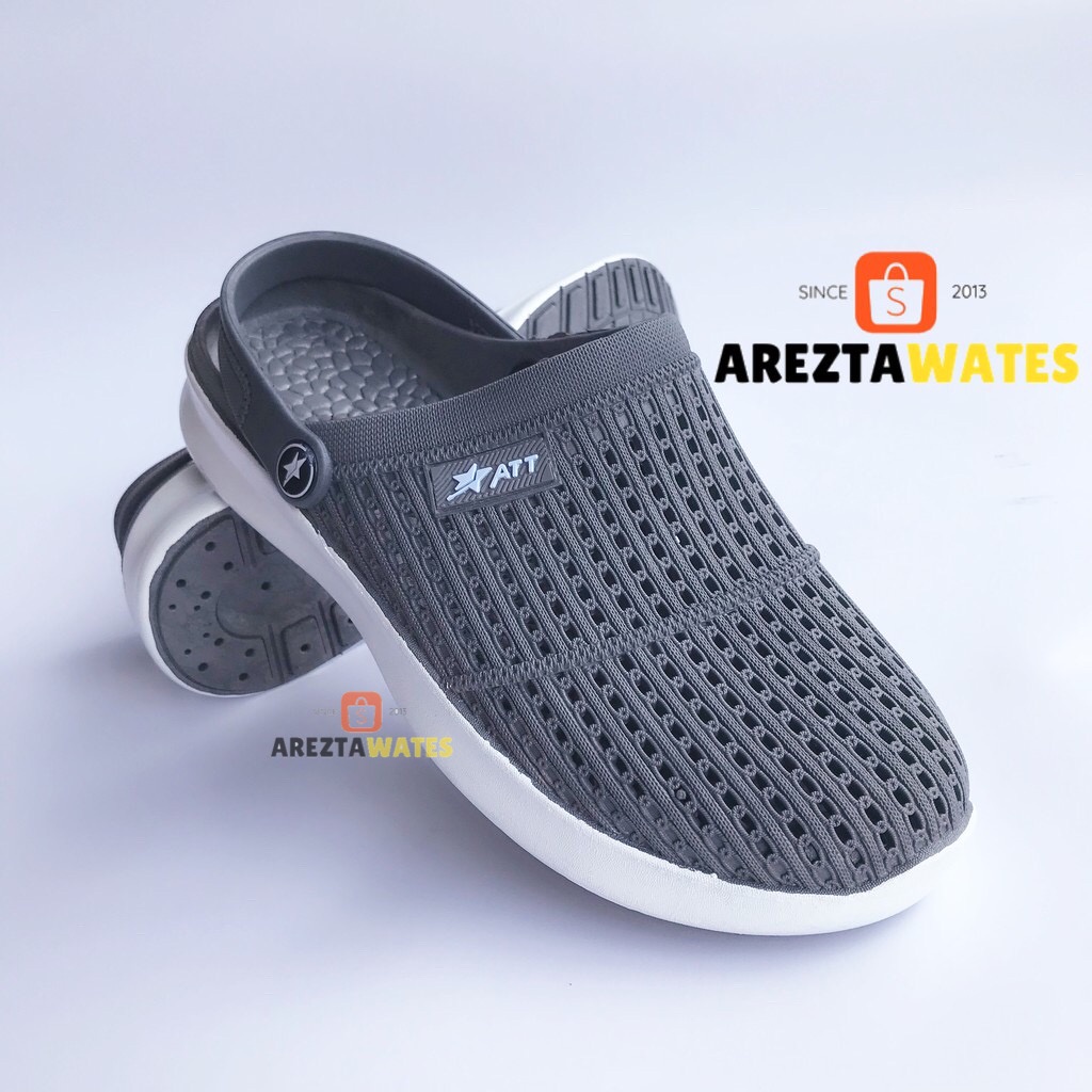 Sandal selop slip on 37-43 pria dan wanita tali belakang ATT MSL 562 karet