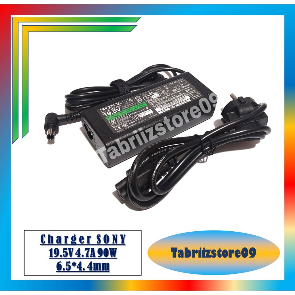 Original 90W Adapter Charger Laptop SONY VAIO PCGA-AC19V25 PCG-71318L PCG-7192L VPCF135FG 90W 19.5V 