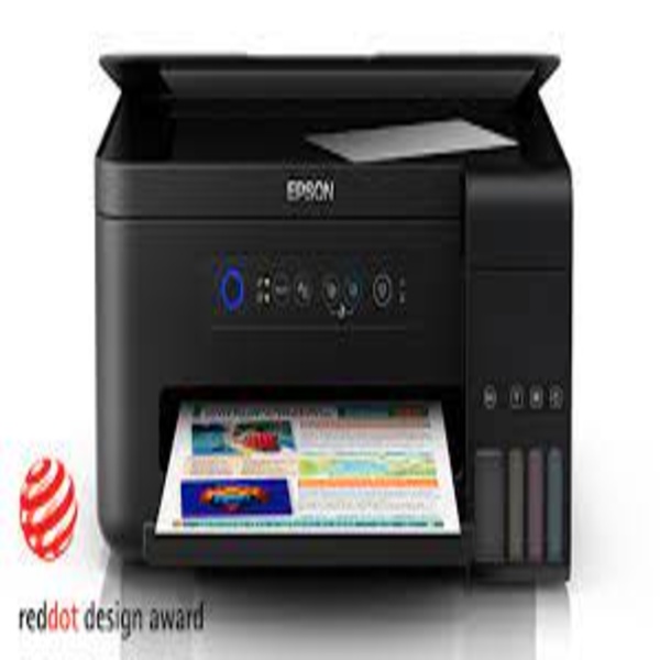 Epson Multifunction Printer Print Scan Copy Color WiFi L4150