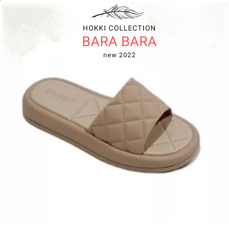 Sandal wedges bara bara selop modis import wanita terbaru