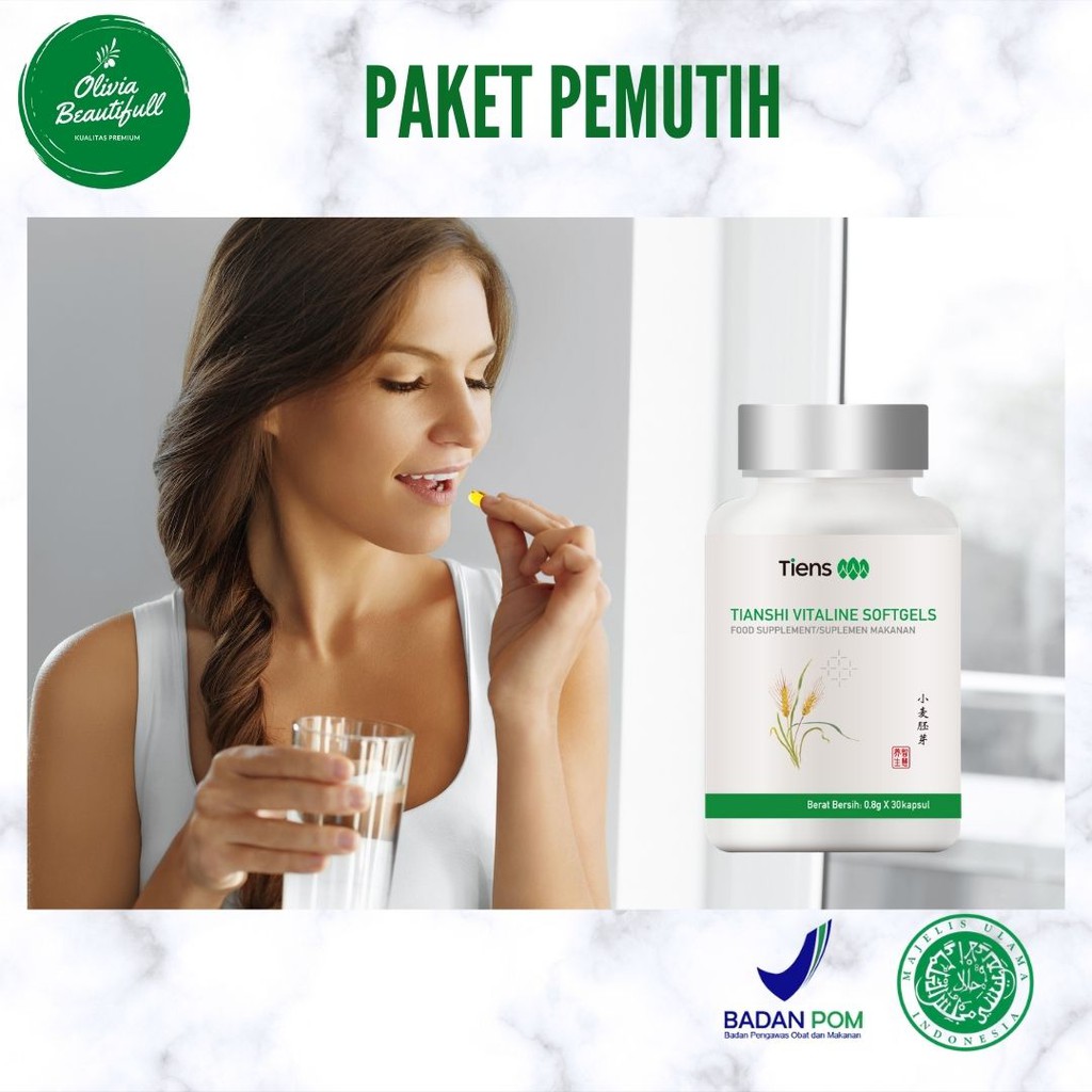 Vitaline Pemutih Badan Tiens