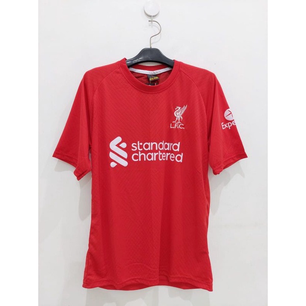 (READY) JERSEY BOLA PRIA LVVERPOL HOME MERAH MURAH