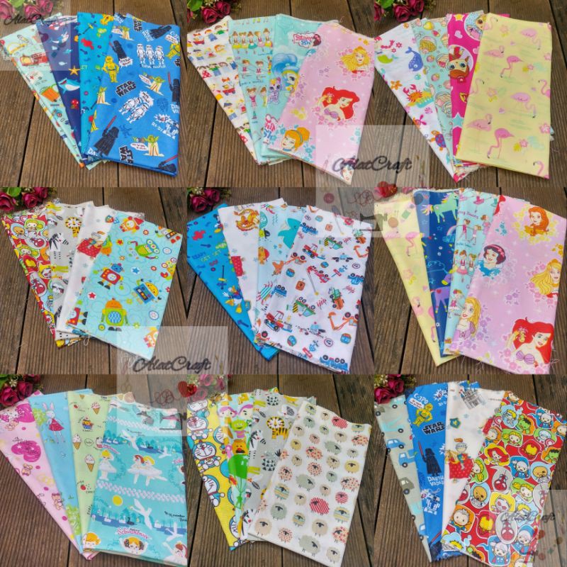 KAIN PERCA KATUN SPREI MOTIF ANAK