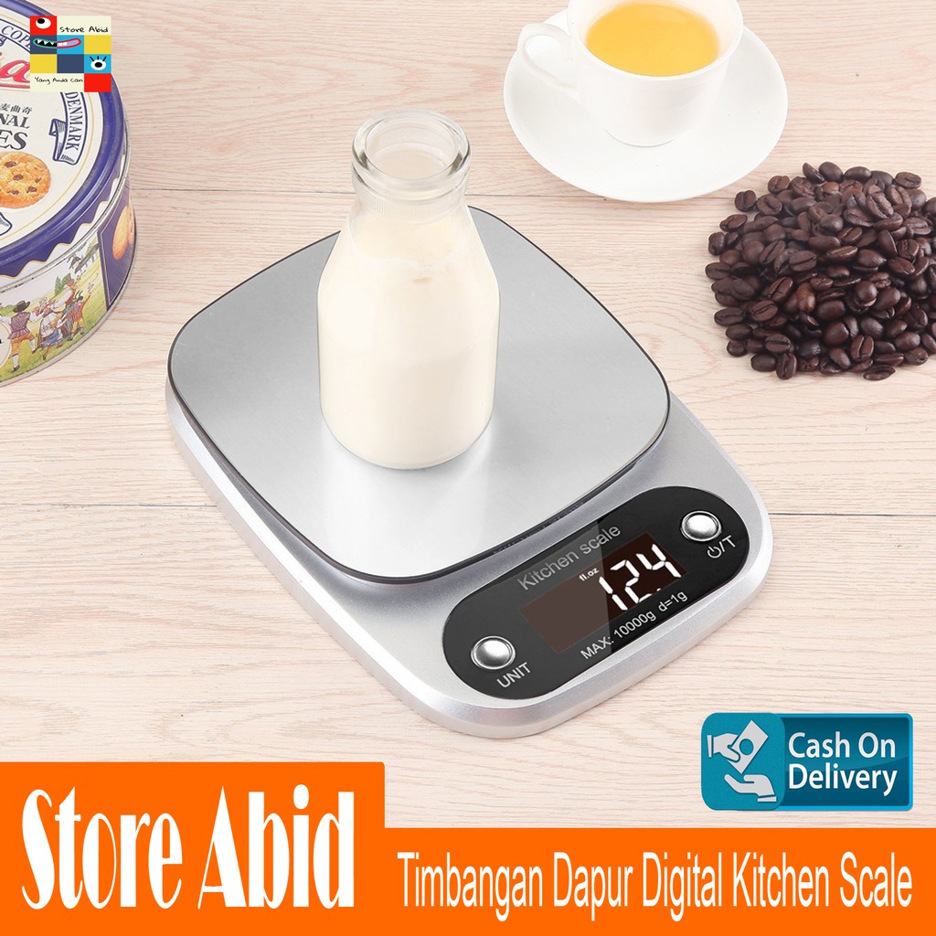 Timbangan Dapur Digital 5kg 10Kg / Timbangan Kue Digital Dapur PREMIUM / Mini Kitchen Scale Timbangan Dapur Kopi Makanan