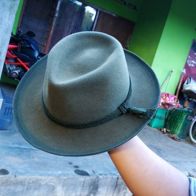 Topi Laken Fashion Dijamin Original 100% Lana atau Laken