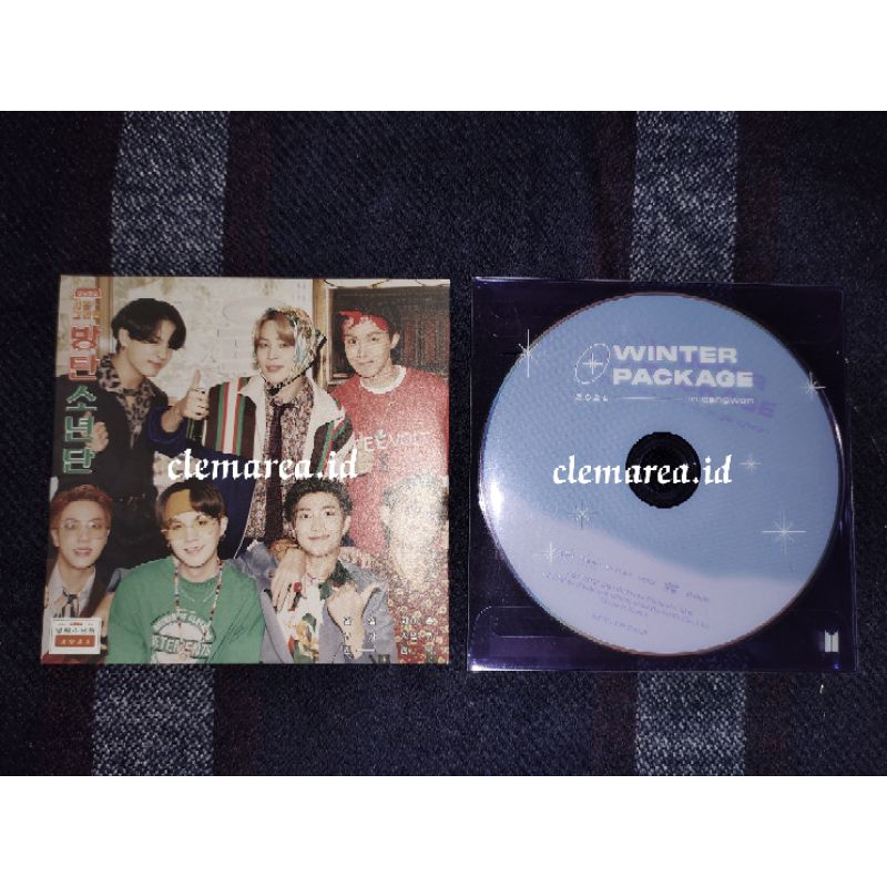 Outbox+DVD+Calendar Season Greetings 2021 BTS