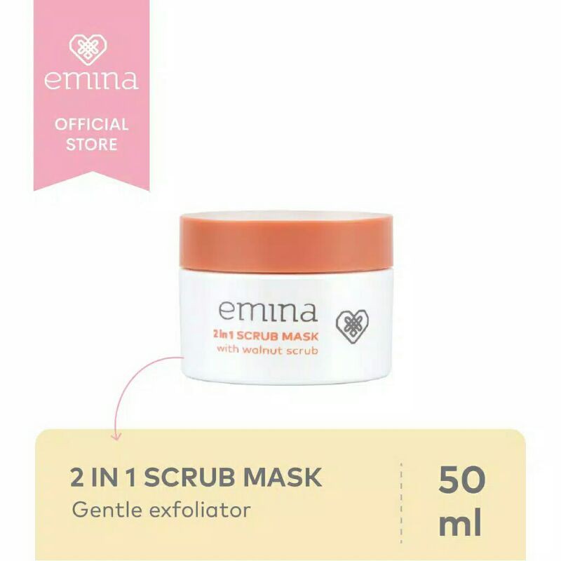 ♥BESTSELLER♥EMINA 2IN1 SCRUB MASK