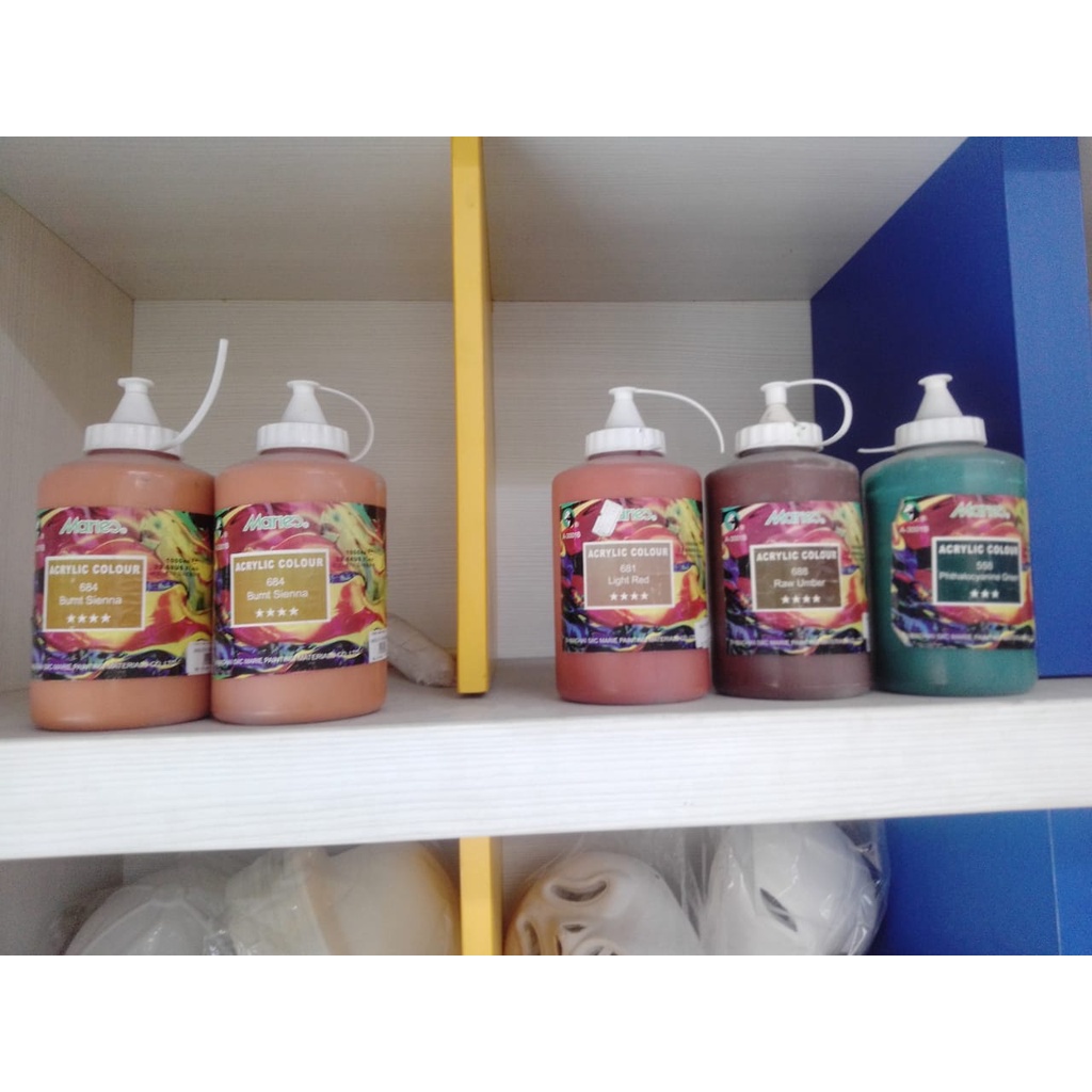 

Maries acrylic colour cat akrilik A 3001B 1000 ml