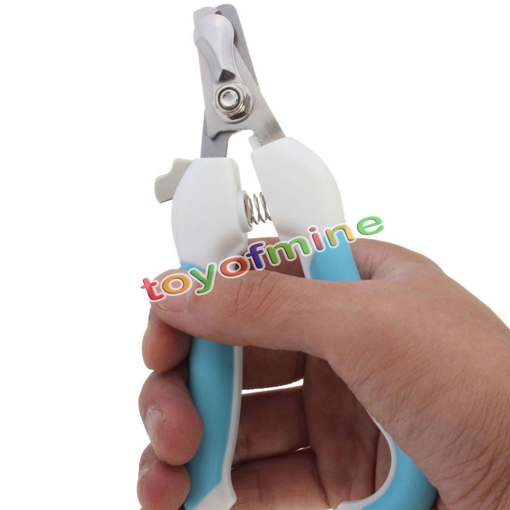 Gunting Kuku Anjing Kucing Kelinci Kikir Kuku Perapi Pemotong Stainless Steel Nail Clipper