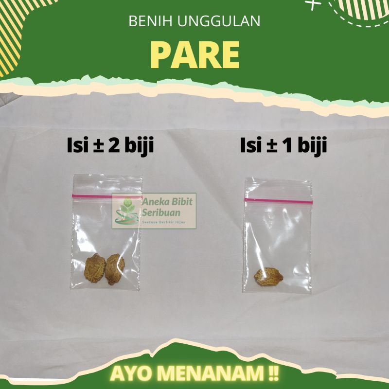 Benih pare unggulan bibit parai  &quot;hokian&quot;