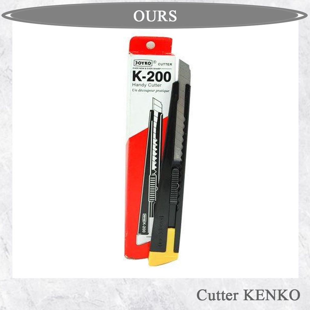 

CUTTER K 200 KENKO ATAU PISAU POTONG KECIL