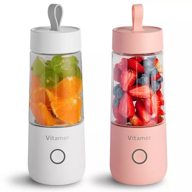 Portable Electric Juicer 350ml MixerL ORIGINAL Blender Juice Mini USB 4 Mata Listrik