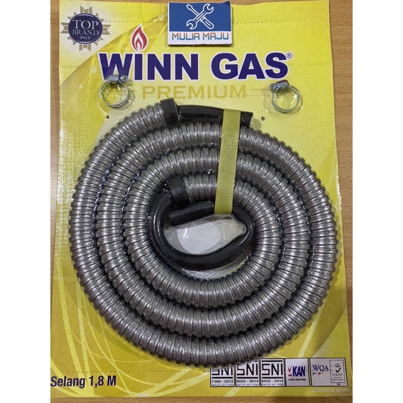 Selang gas winn gas /Selang metal kompor gas winn gas